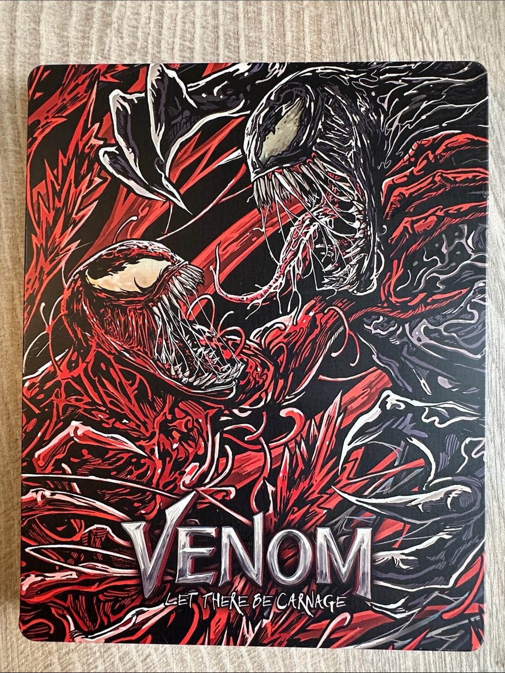 Venom Let There Be Carnage 4K UHD Blu-ray SteelBook Marvel Sony